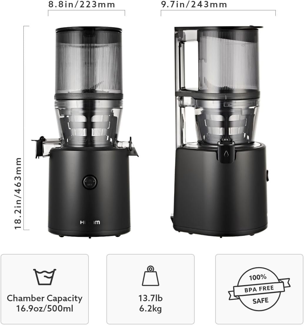 Hurom H320N Slow Juicer | Ultra Low Pulp | Hands-Free - Image 7
