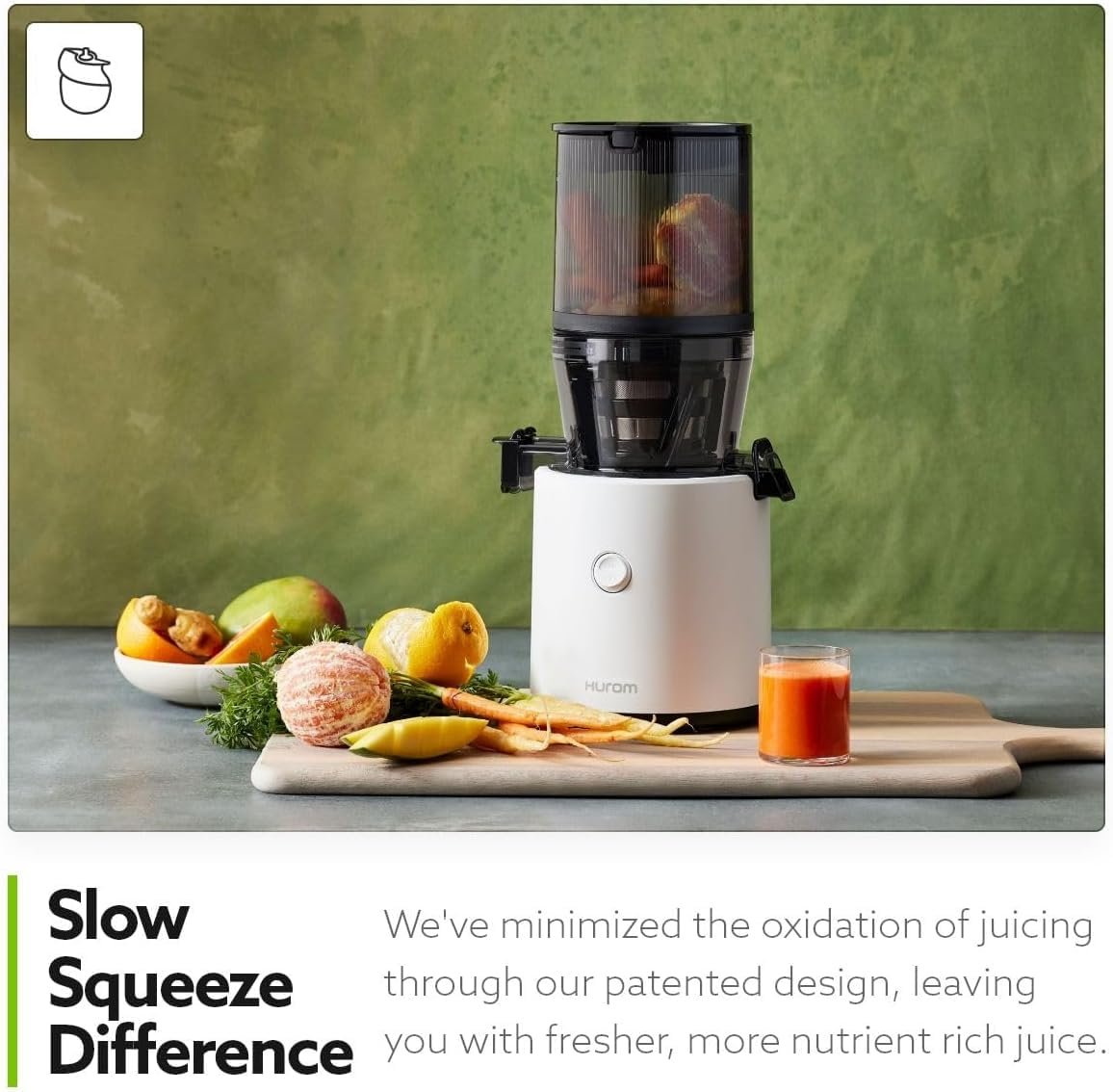 Hurom H320N Slow Juicer | Ultra Low Pulp | Hands-Free - Image 12