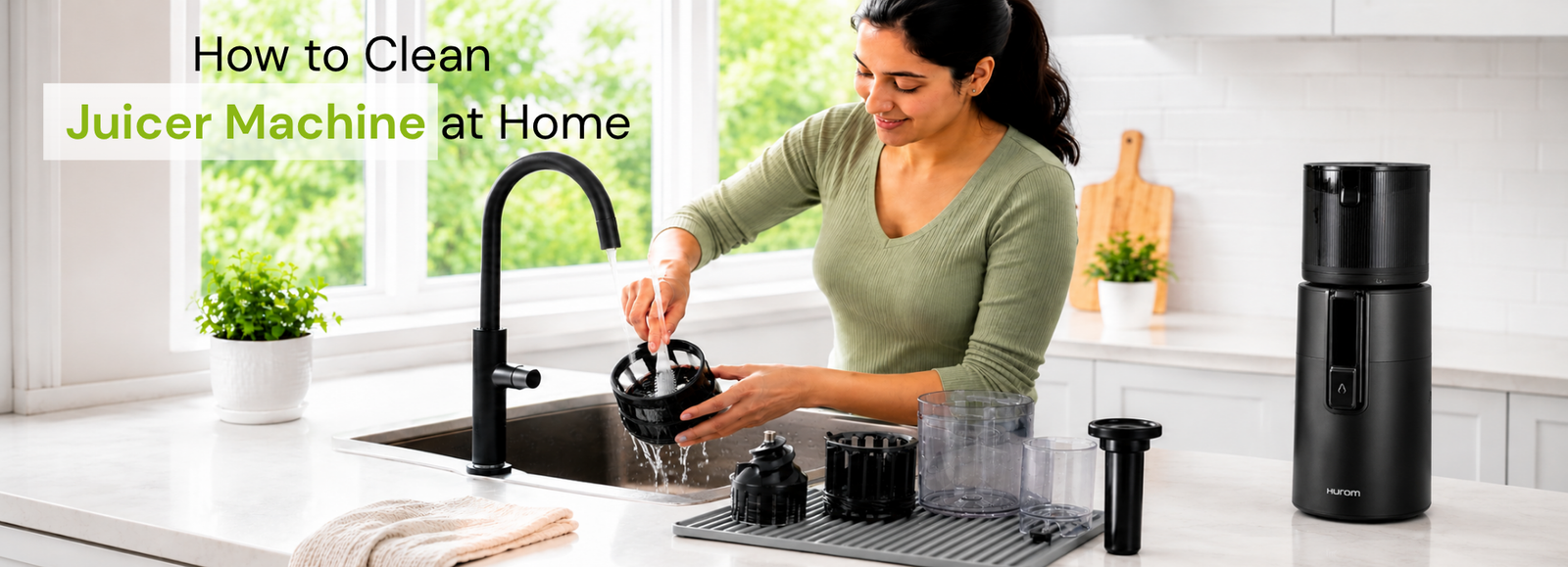 How to Clean a Juicer Machine at Home
