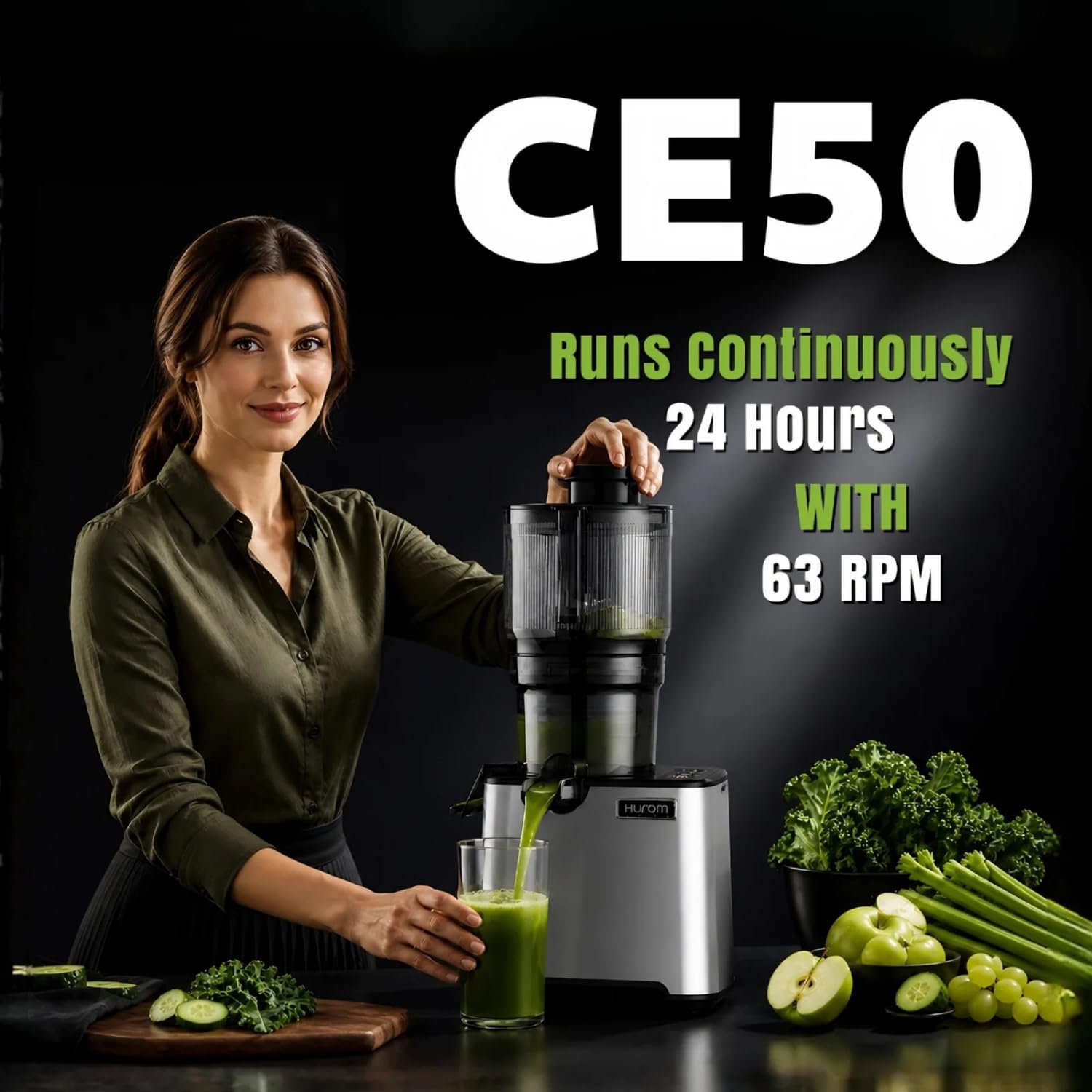 CE50 Commercial Cold Press Juicer - Image 8