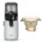 With Sorbet Strainer