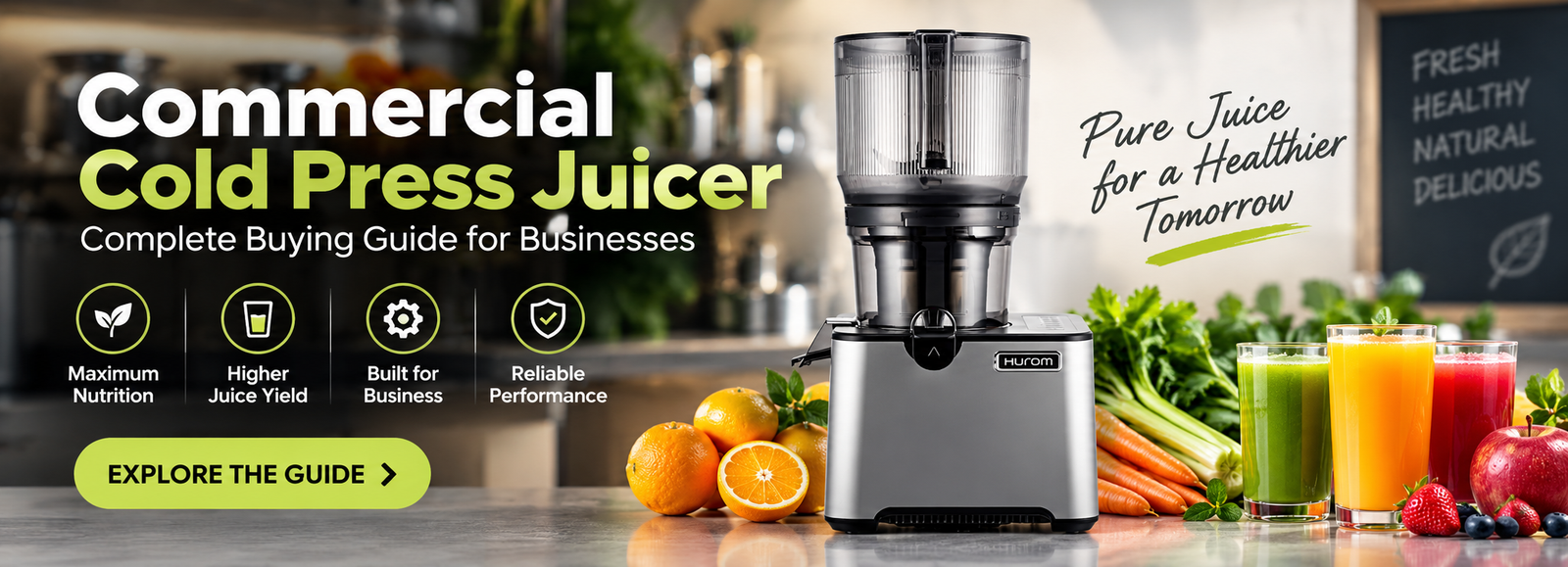CE50 Commercial Cold Press Juicer